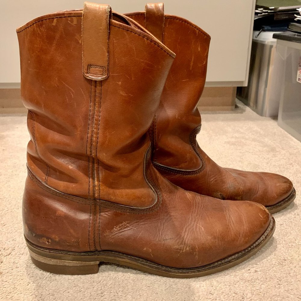 Red Wing Pecos Brown Boots Size 14D